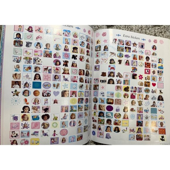 American Girl Ultimate Sticker Collection Dress Up Book With Stickers - Picture 7 of 15